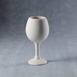 Chesapeake's Bisque Small Wine Glass from Chesapeake Ceramics