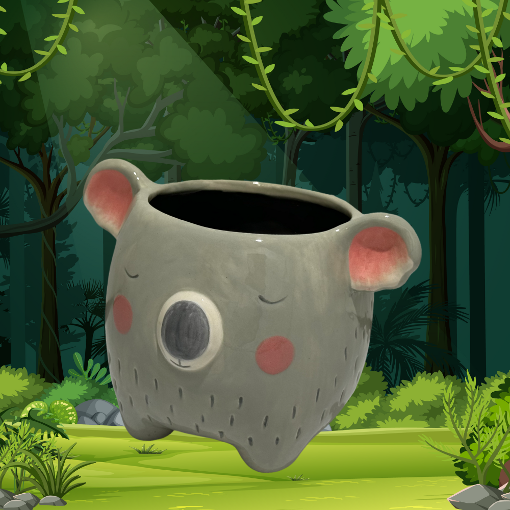 koala plant pot Koala Planter — Chesapeake Ceramics