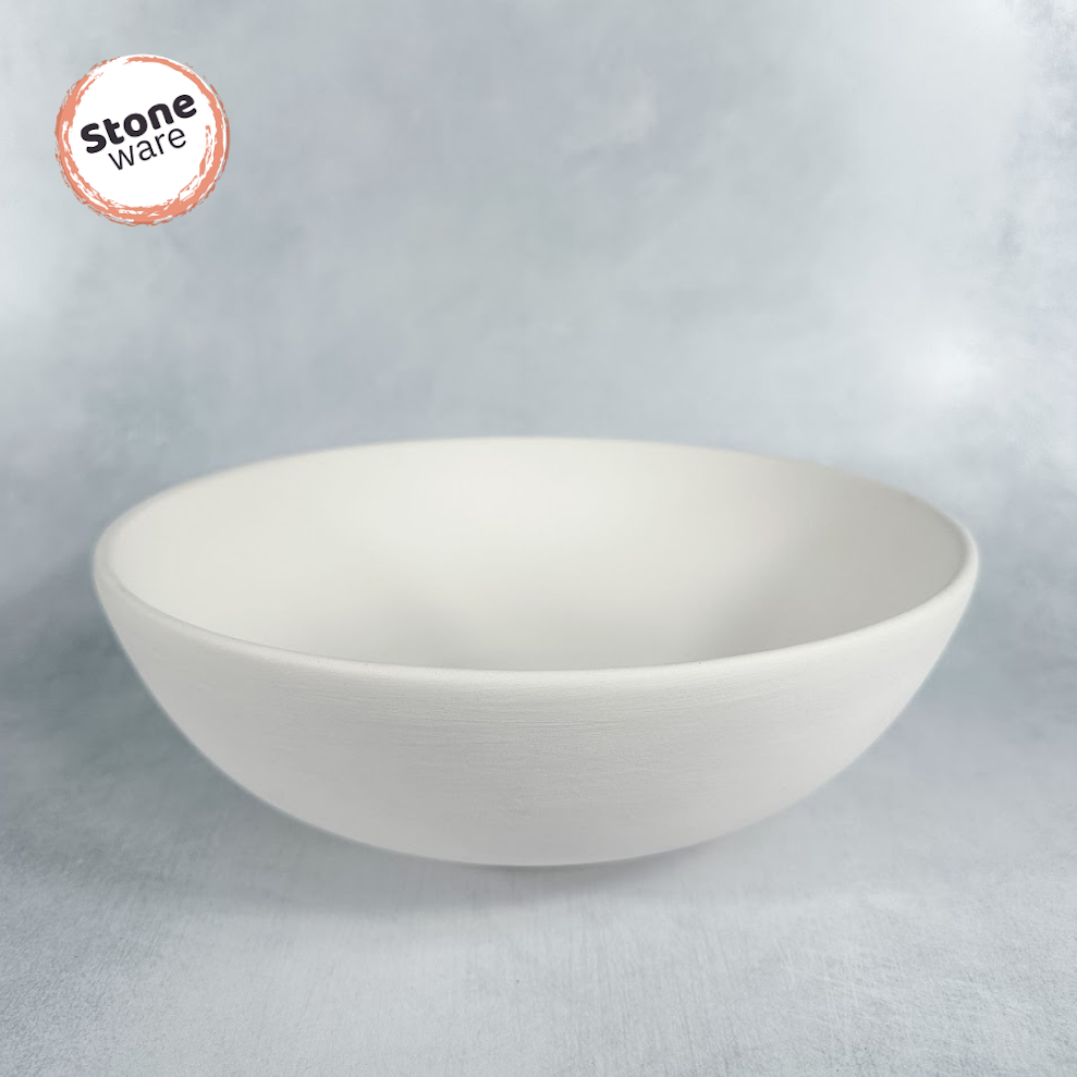 8" Stoneware Design Bowl