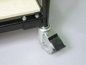 Ware Cart With Shelves