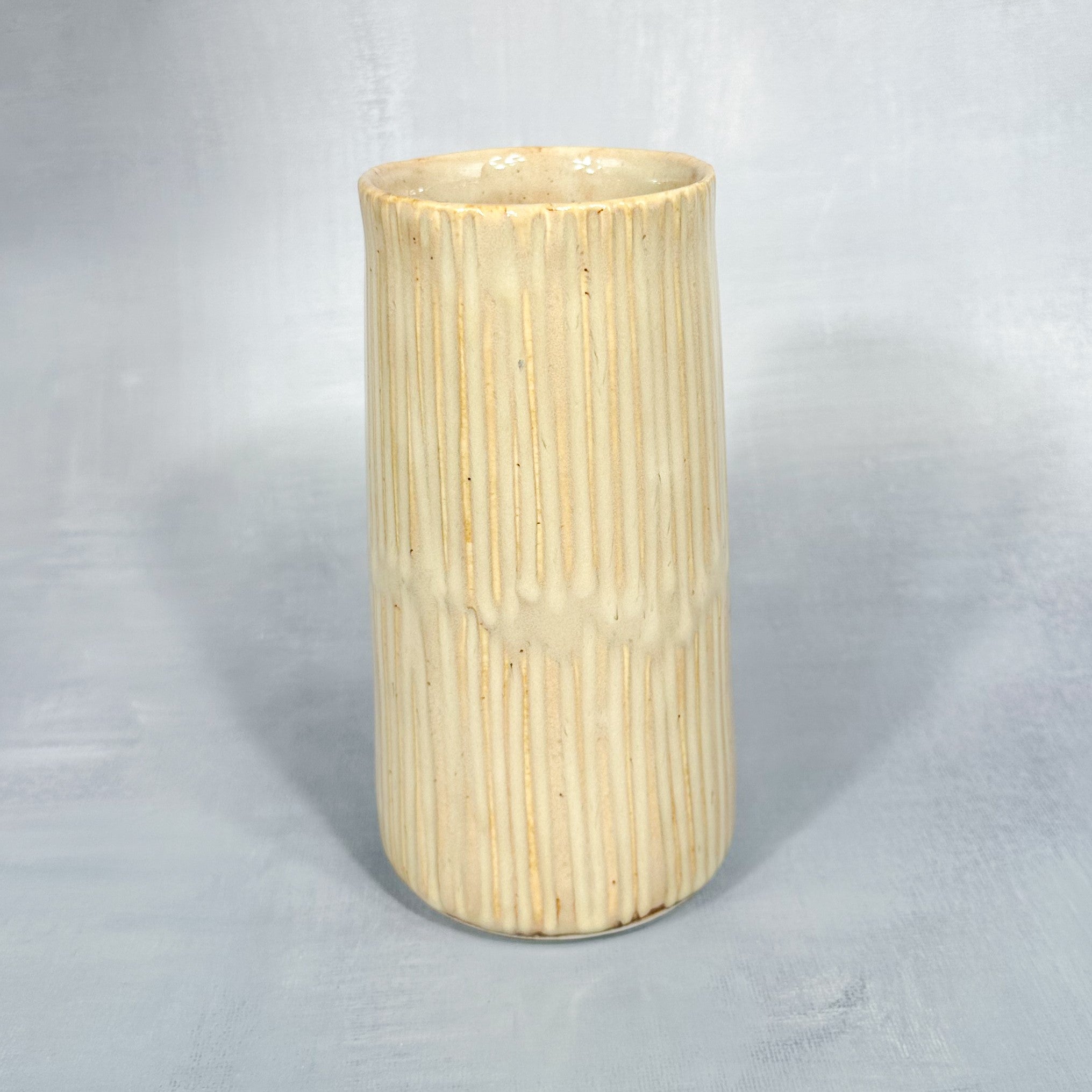Rustic Carved Vase