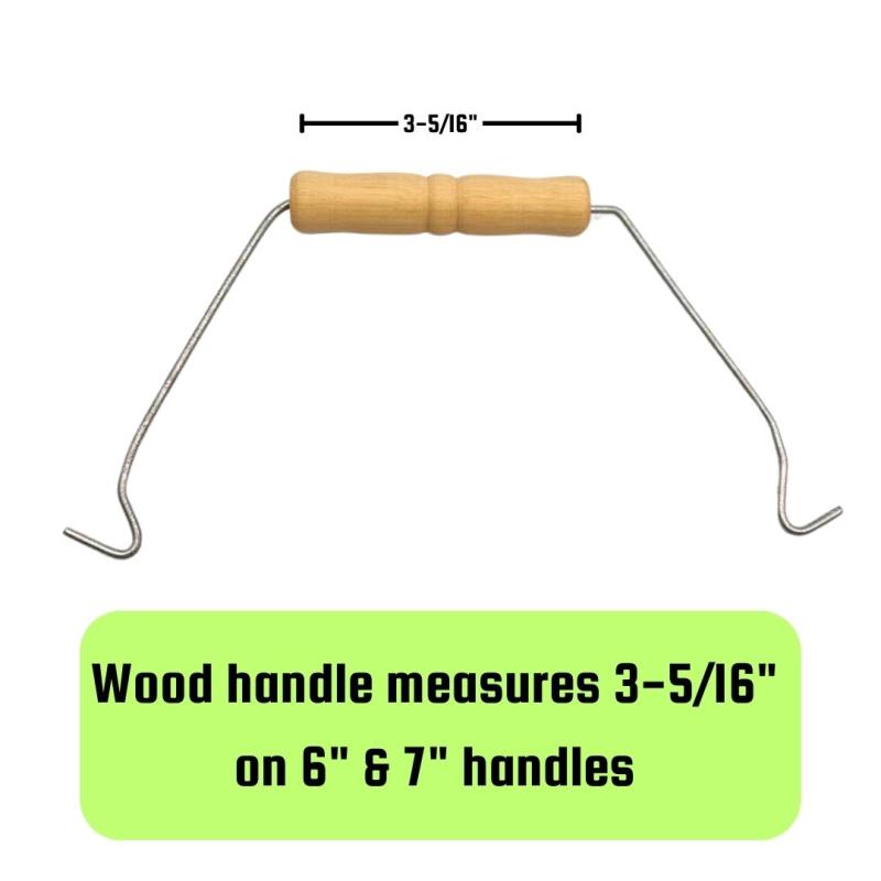 Wire & Wood Handle