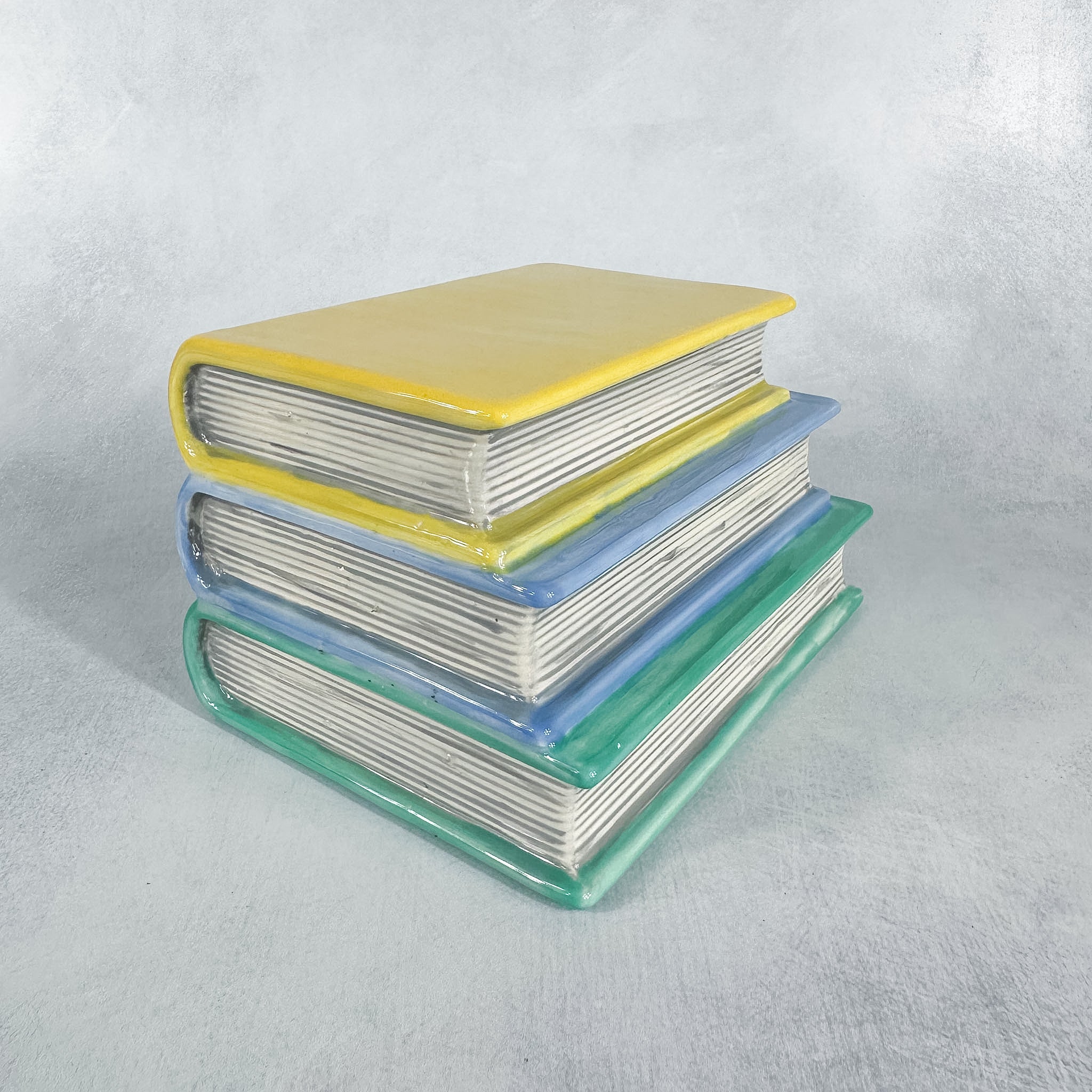 Triple Book Vase