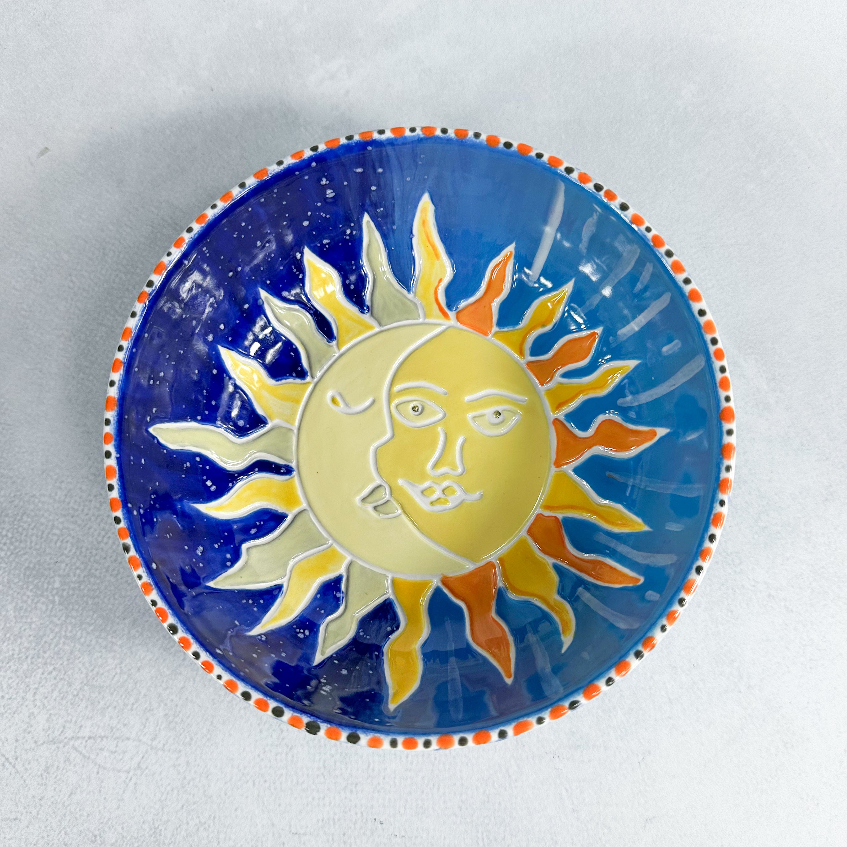 Celestial Sun Moon Bowl