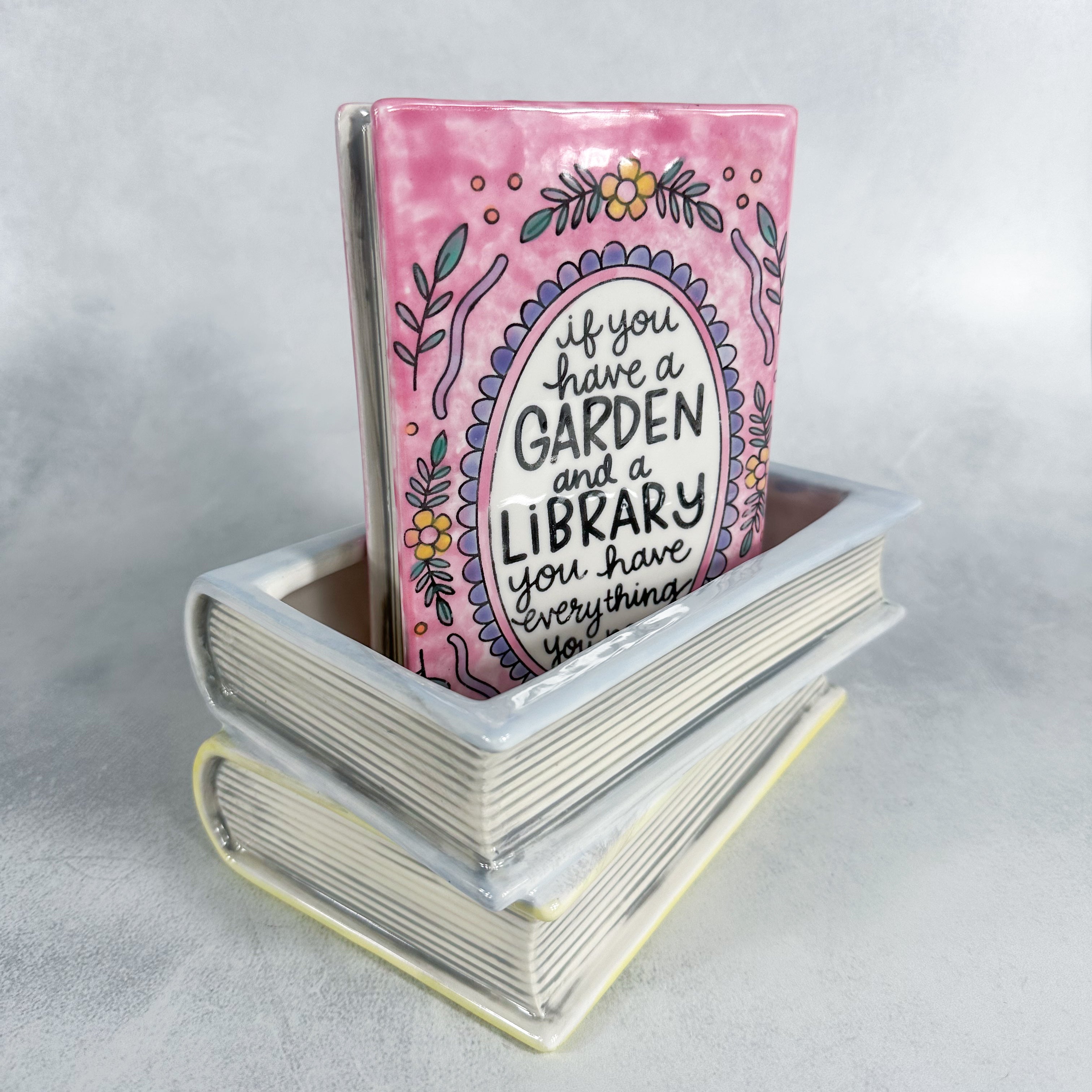 Stacked Book Box