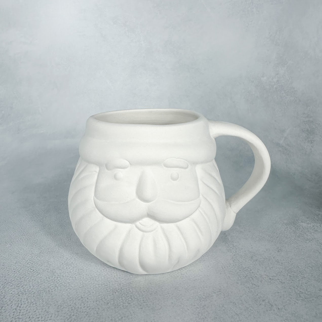 Vintage Chubby Santa Mug