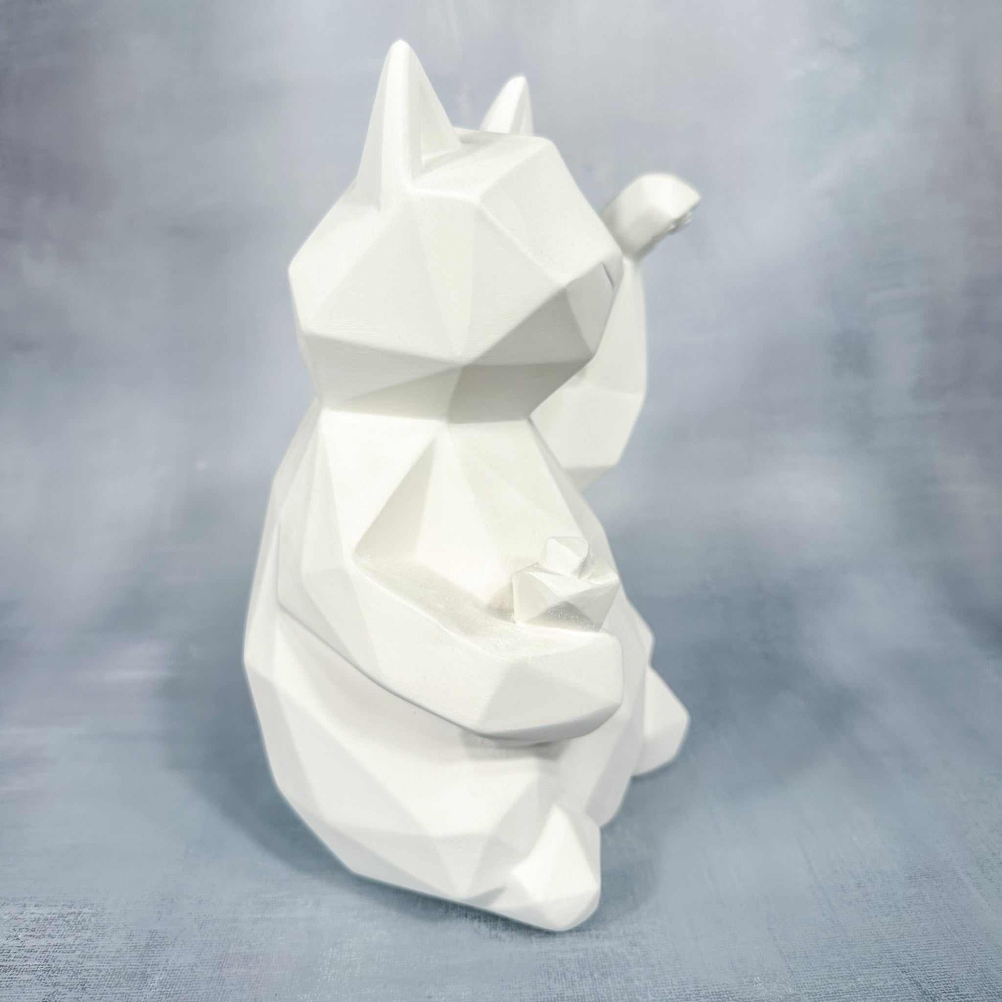 Faceted Lucky Cat