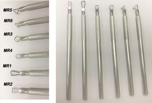 Mini Ribbon Sculpting Tools 5-1/2"