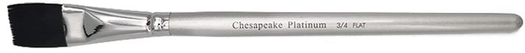 Chesapeake Platinum 3/4" Flat - Wooden Handle
