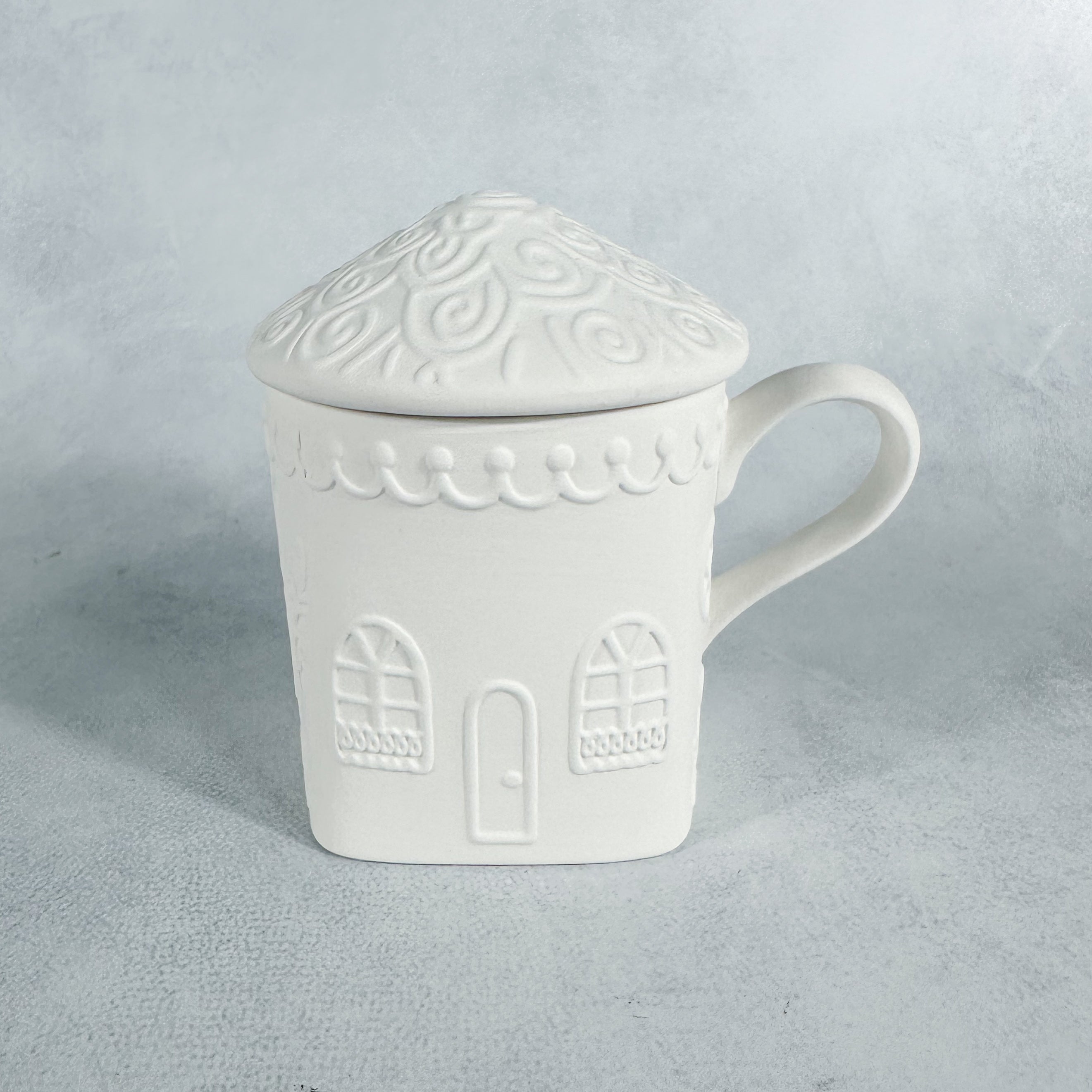 Vintage Gingerbread House Mug