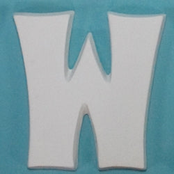 Groovy Letter W
