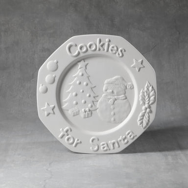 C91310 Snowman Cookie Plate