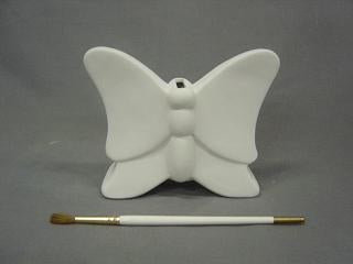 Chesapeake's Bisque Butterfly Bank from Chesapeake Ceramics