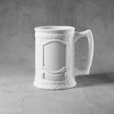 Bisque Tall Flare Mug with C Handle from Chesapeake Ceramics — Chesapeake  Ceramics