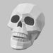 MB1515 Faceted Skull