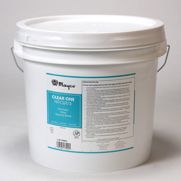 Clear One Dipping Glaze - 3 Gallon